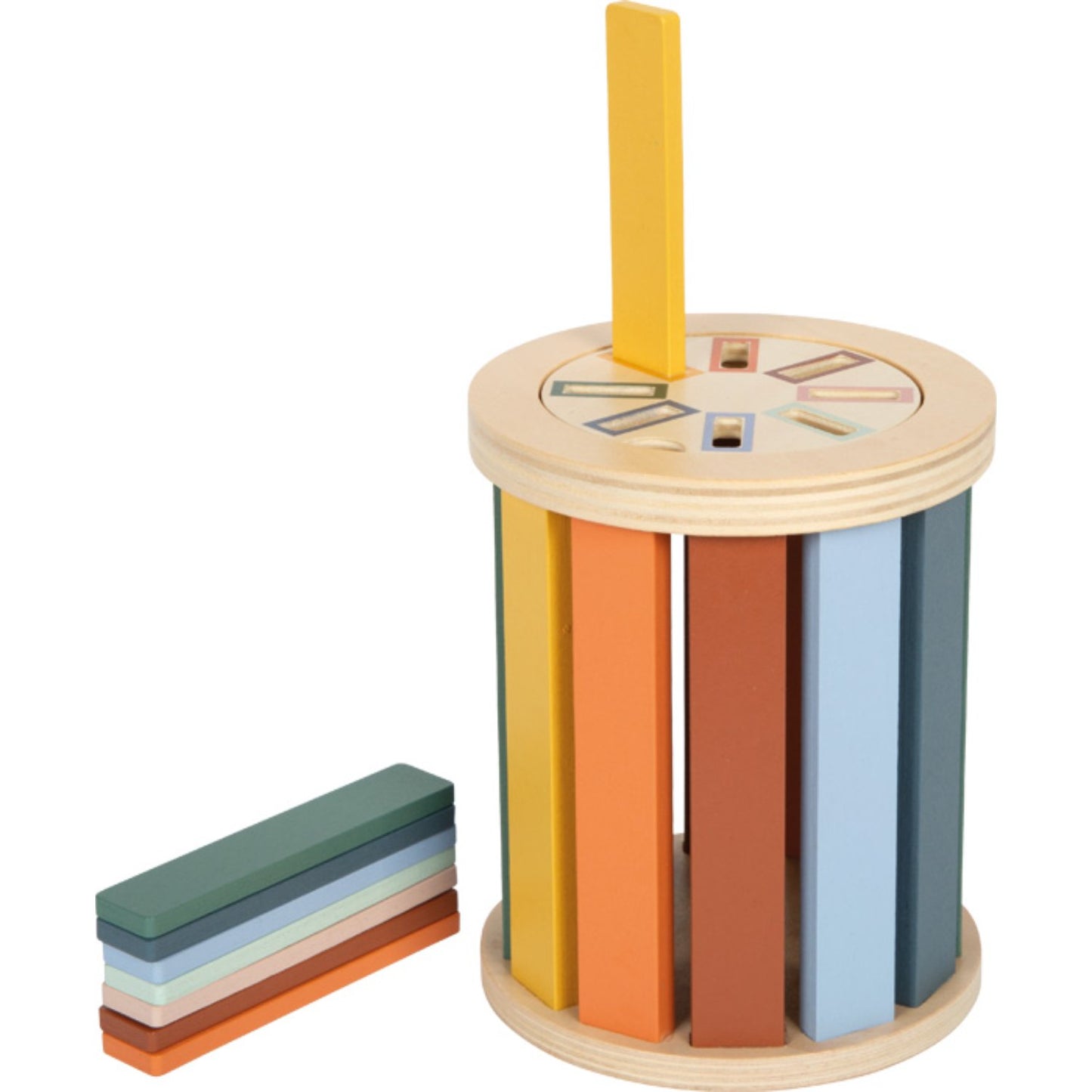 Montessori Sorting Game with a Drum | Motor Skills Toy