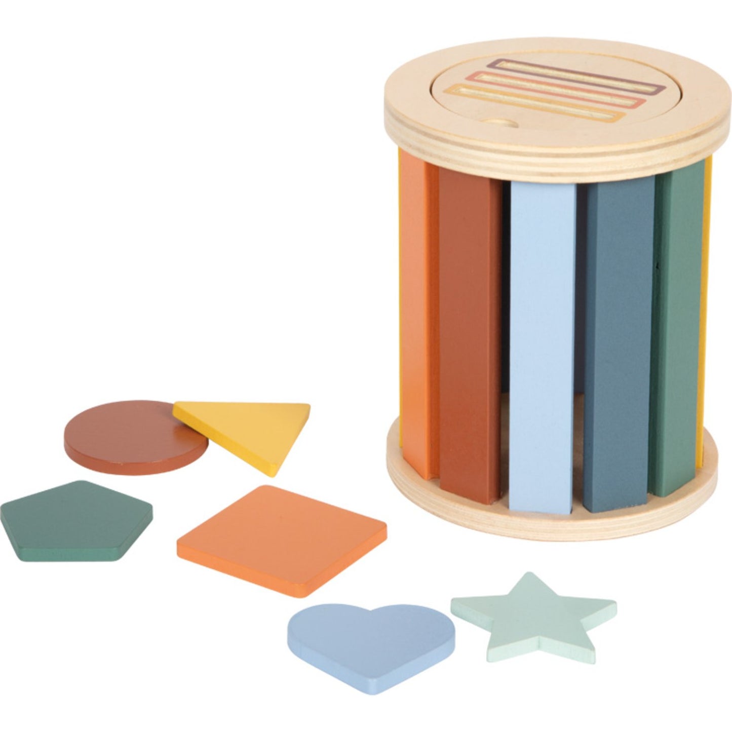Montessori Sorting Game with a Drum | Motor Skills Toy