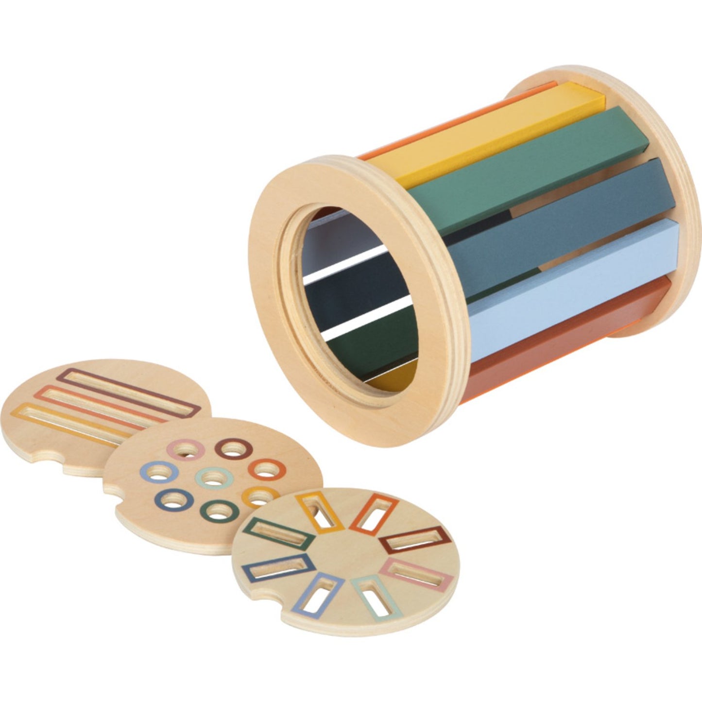 Montessori Sorting Game with a Drum | Motor Skills Toy