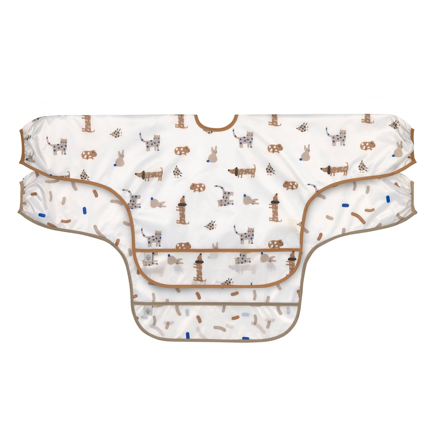 Little Mateys Royal | Long Sleeve Bib | Double Pack