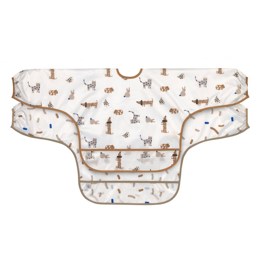 Little Mateys Royal | Long Sleeve Bib | Double Pack