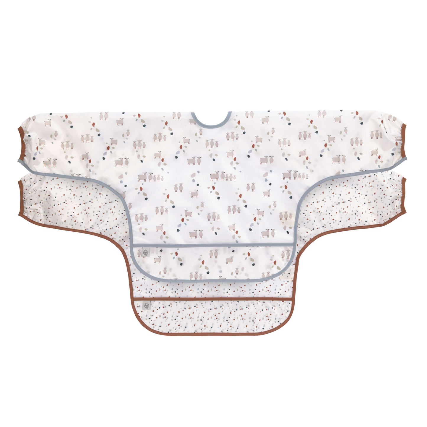 Tiny Farmer Sheep | Long Sleeve Bib | Double Pack