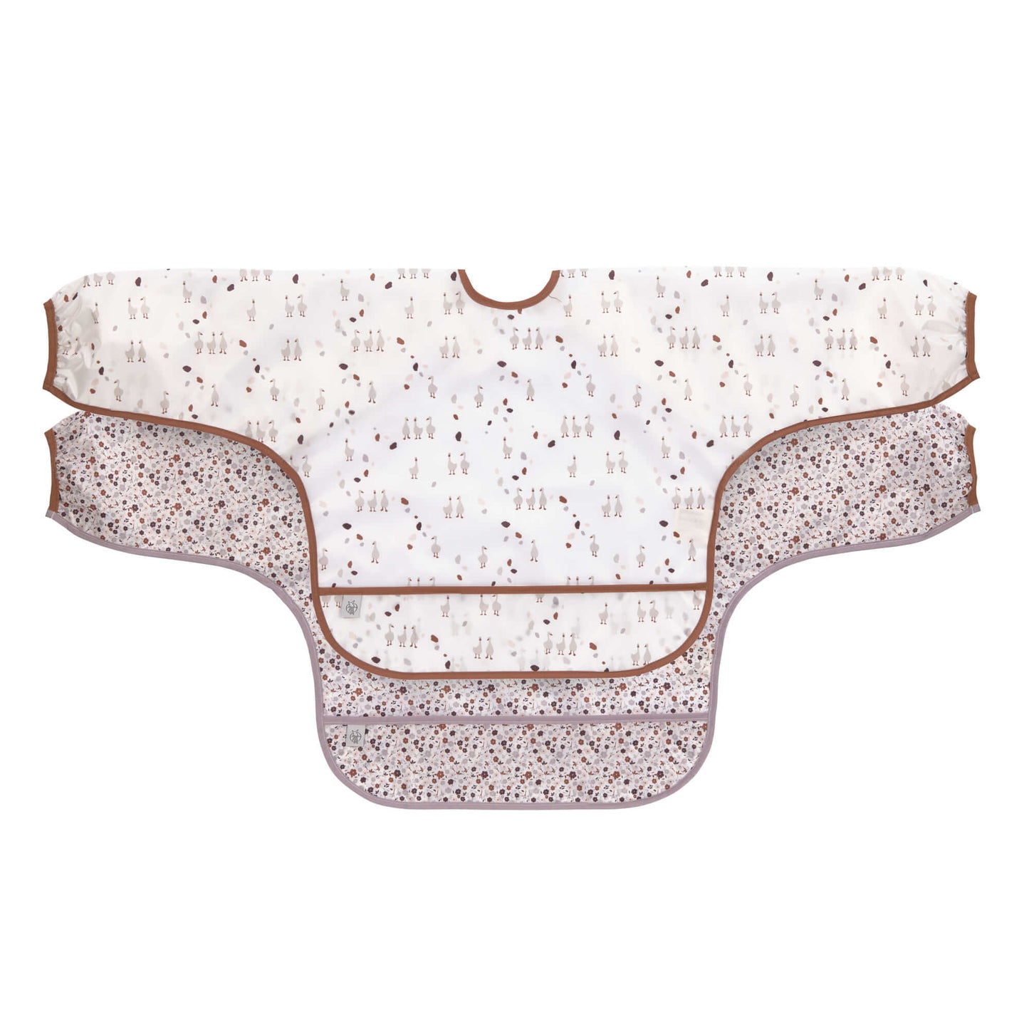 Tiny Farmer Goose | Long Sleeve Bib | Double Pack