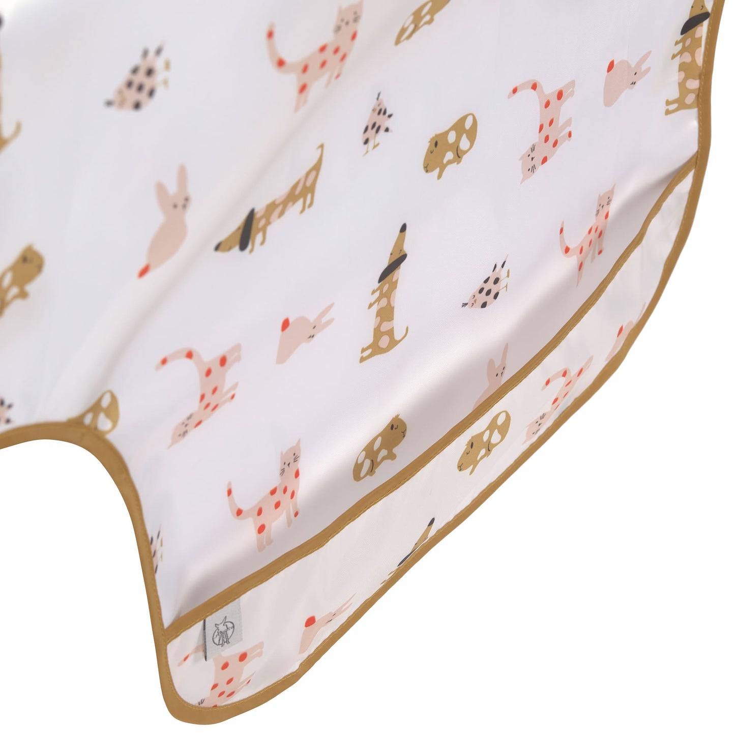 Little Mateys Spicy Orange | Long Sleeve Bib | Double Pack