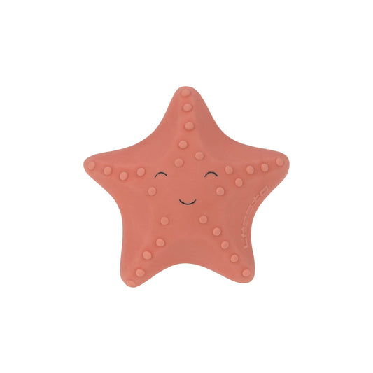 Starfish | Natural Rubber Rattle & Bath Toy