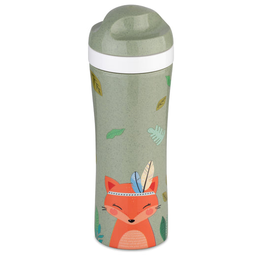 Harry the Fox | Kids Water Bottle | 425 ml | Organic Bio-Circular | Made in Germany