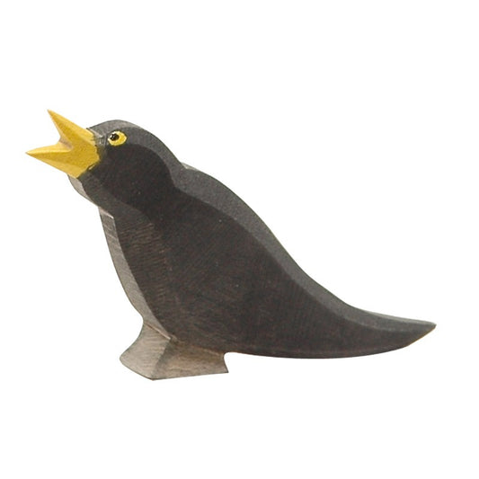 Blackbird | Woodland Animal Figure | Wooden Toys for Kids