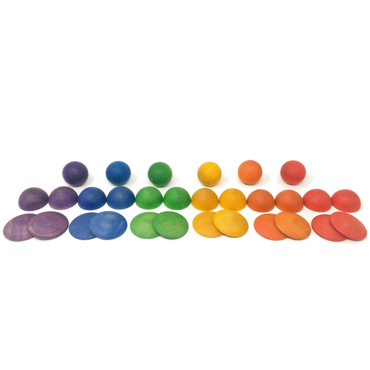 Round | Loose Parts | Wooden Sorting & Stacking Toy