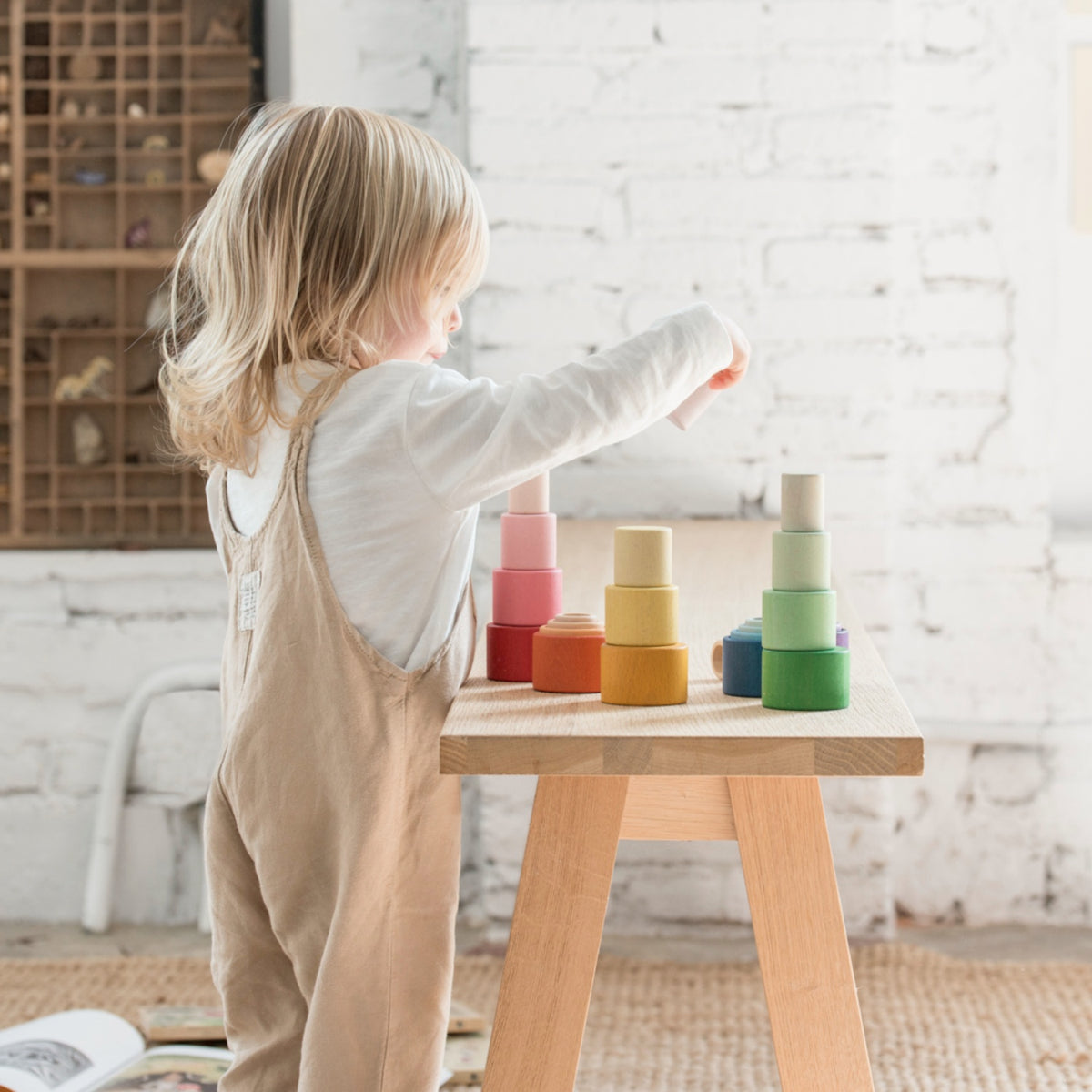 Nest Bowls | Wooden Sorting & Stacking Toy
