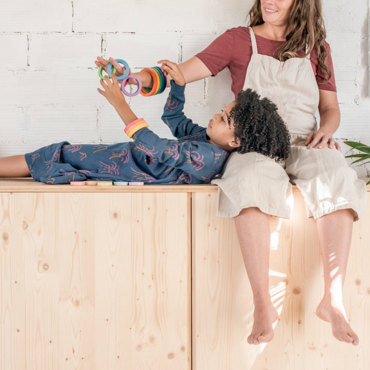 Nest Rings | Wooden Sorting & Stacking Toy