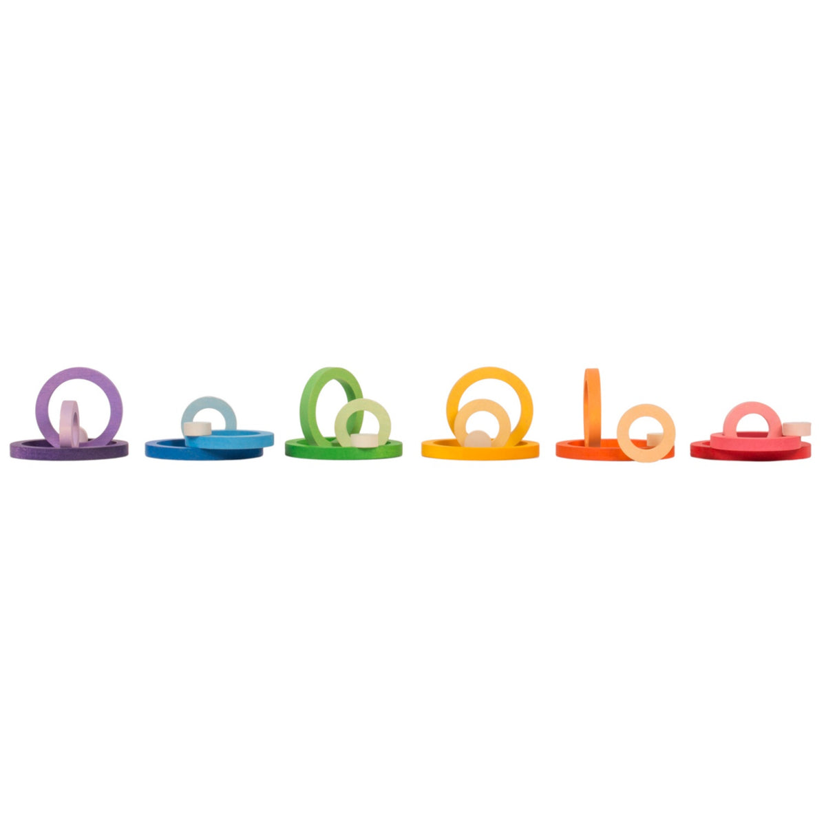 Nest Rings | Wooden Sorting & Stacking Toy