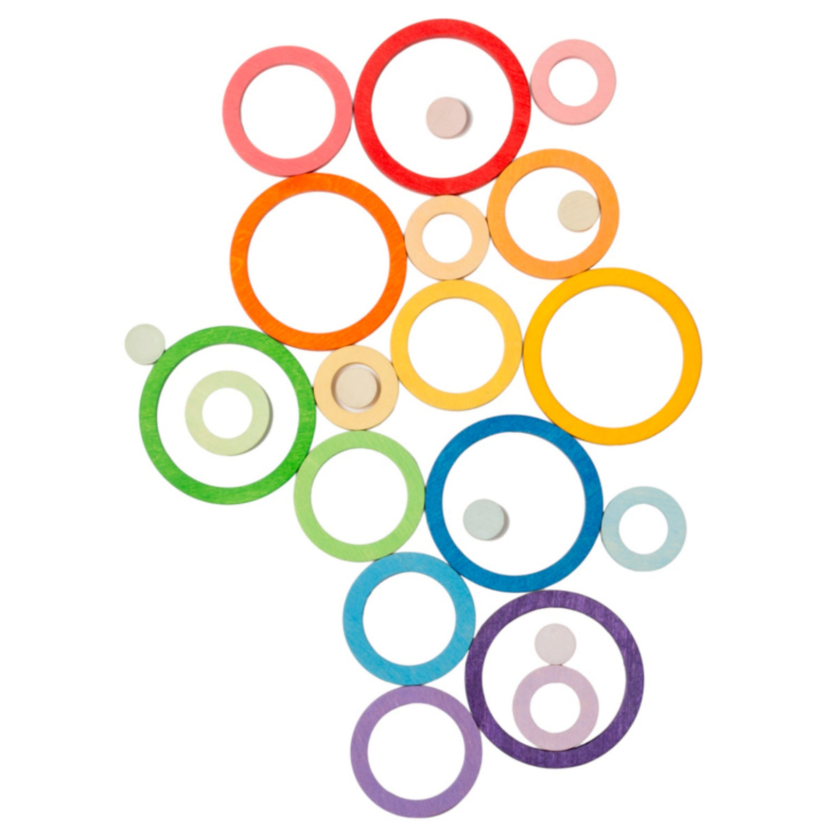 Nest Rings | Wooden Sorting & Stacking Toy