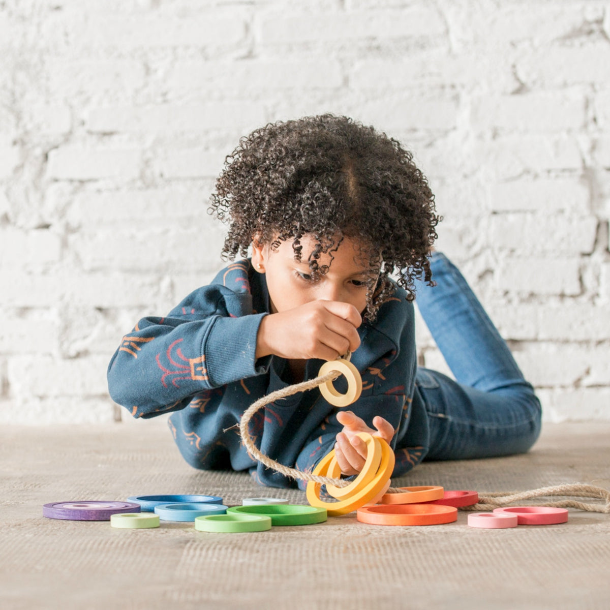Nest Rings | Wooden Sorting & Stacking Toy
