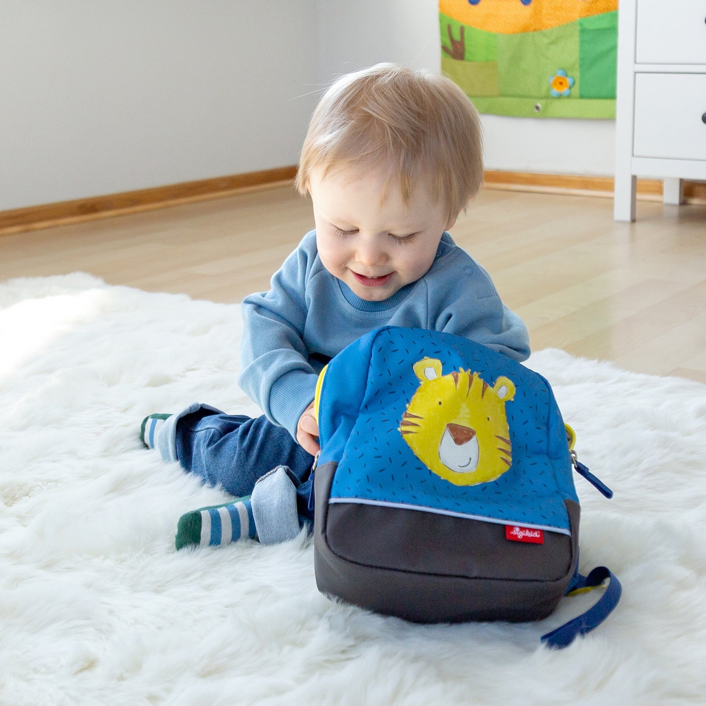 Tiny Tiger | Mini Backpack | Kid’s Backpack for Creche, Nursery & School