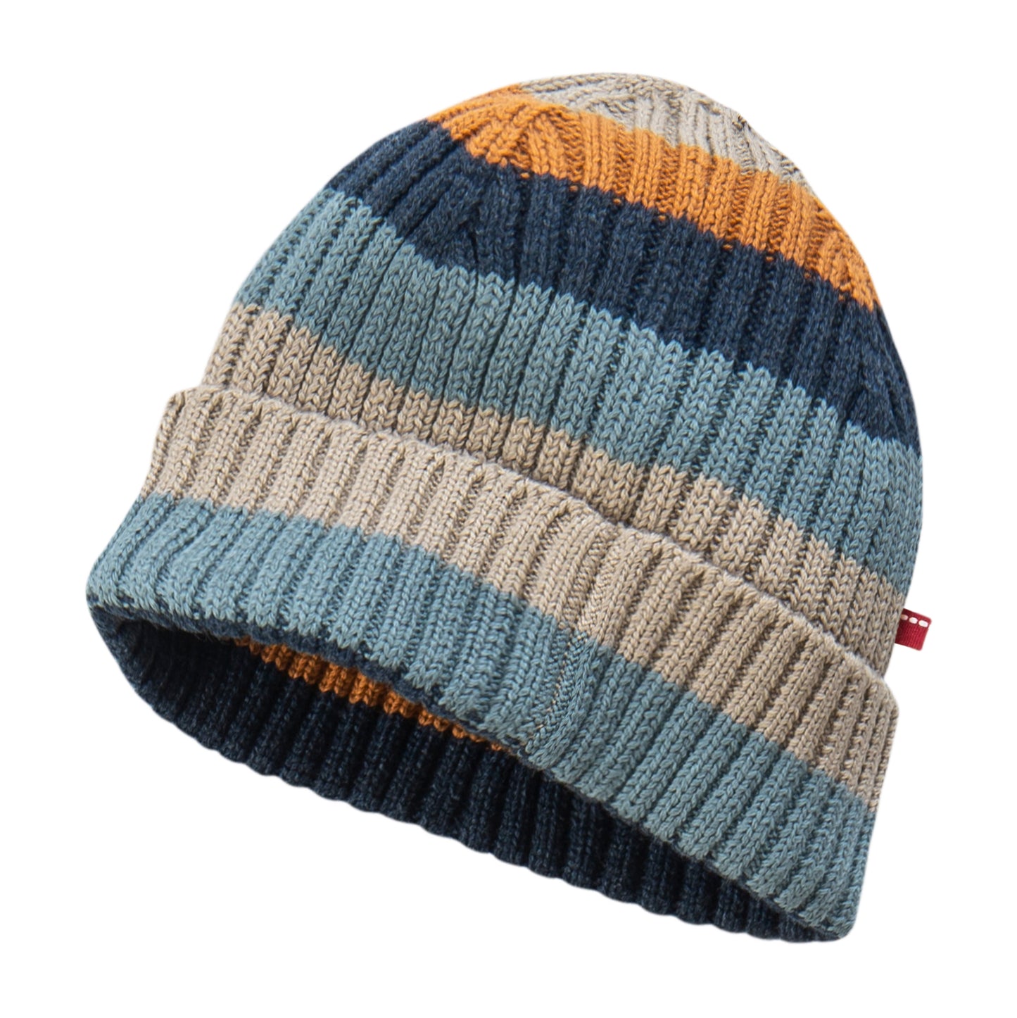 Multi Striped | Knitted Baby Beanie | GOTS Organic Cotton