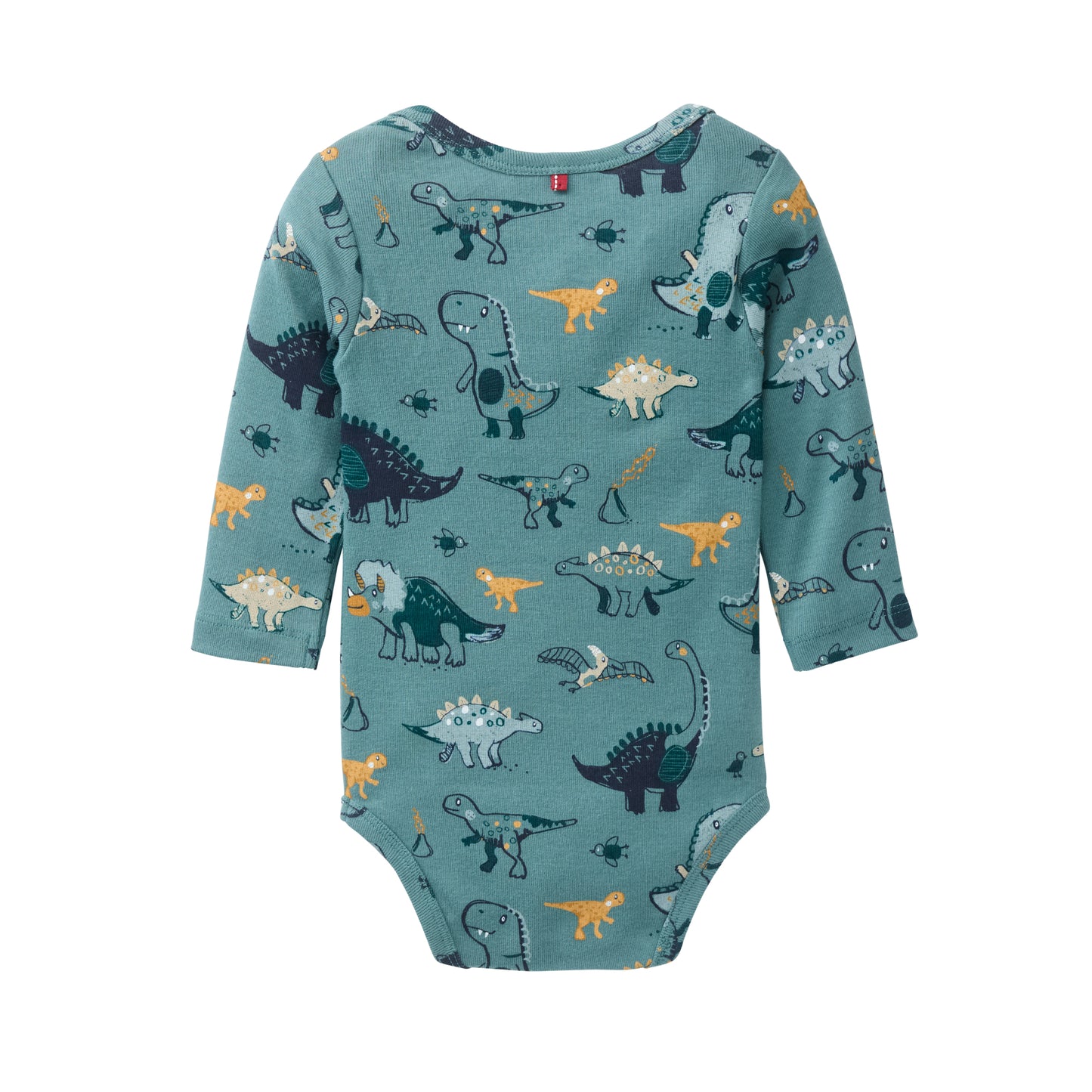 Dinosaurs | Long Sleeve Baby Bodysuit | GOTS Organic Cotton