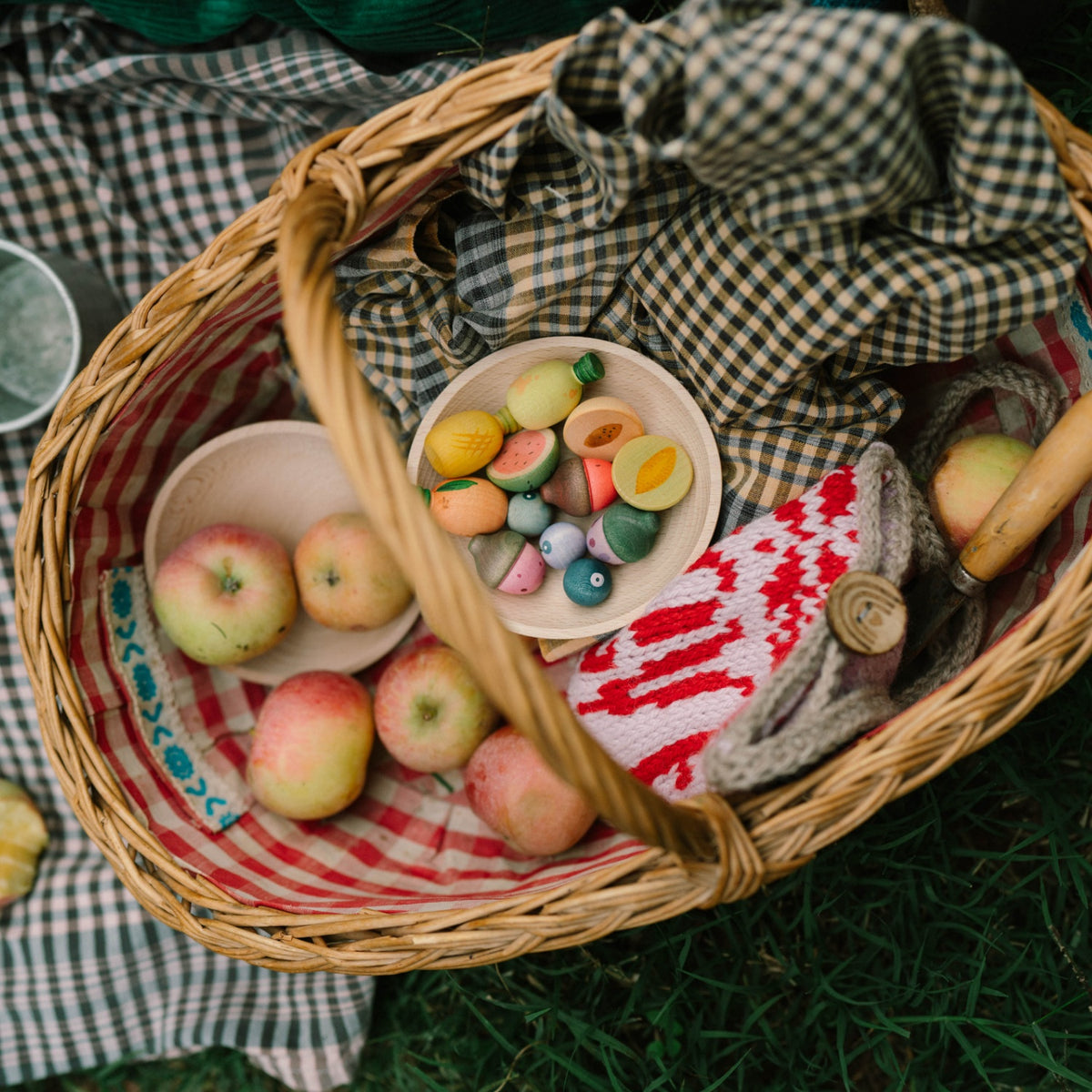 Fruits | Wooden Pretend Play Toy for Kids | Open-Ended Play