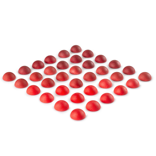 Mandala Half Spheres | 36 Pieces | Wooden Toys for Kids | Open-Ended Play