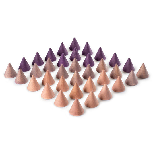 Mandala Peak | 36 Pieces | Wooden Toys for Kids | Open-Ended Play