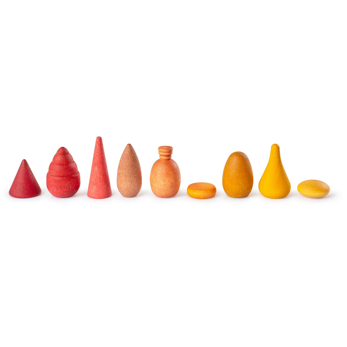 Mandala Warm Mix | 81 Pieces | Wooden Toys for Kids | Open-Ended Play