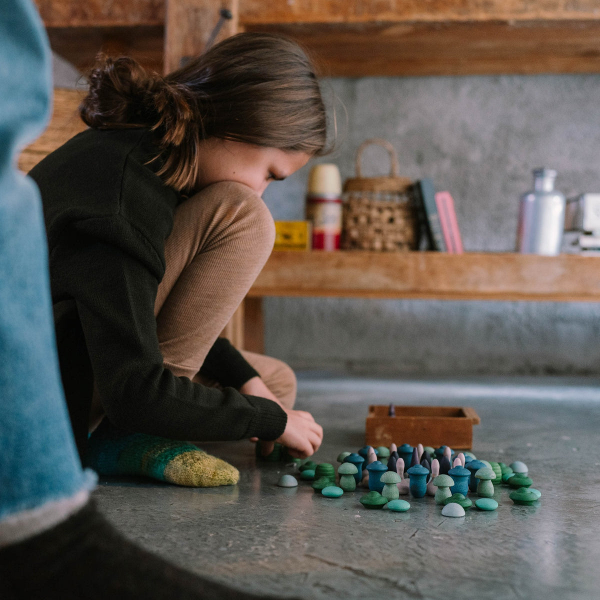 Mandala Cold Mix | 81 Pieces | Wooden Toys for Kids | Open-Ended Play