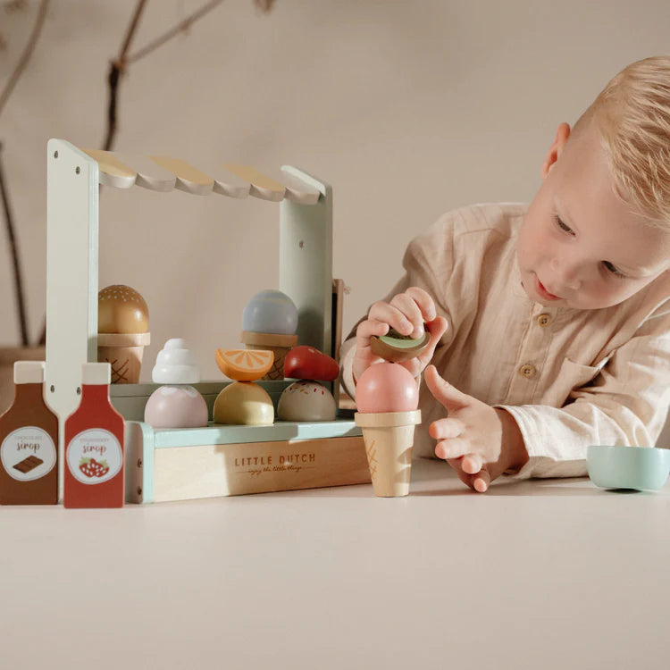 Toy Ice Cream Shop | Wooden Pretend Play Toy For Kids