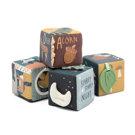 Nightfall Soft Blocks | Soft Stacking Cubes | Baby Activity Toy