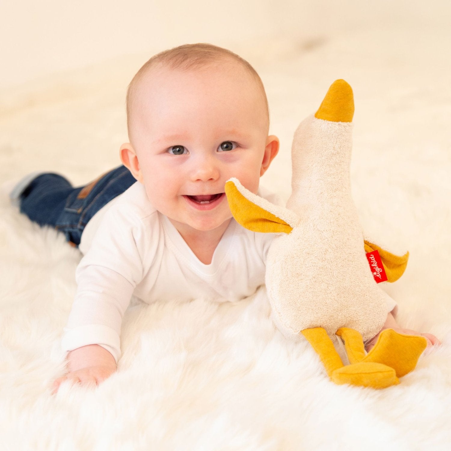 Cuddly Toy Duck, Natural Friends | Natural Friends | Soft Toy - image 7