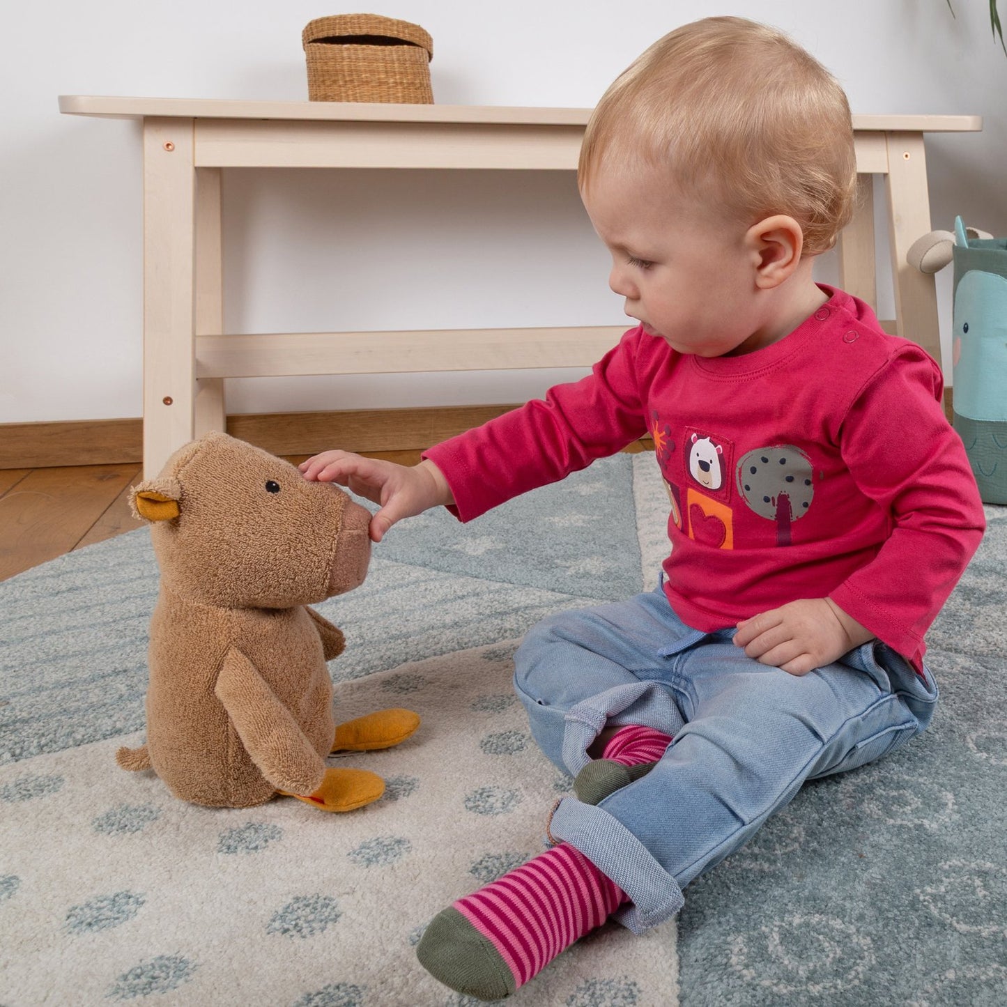 Capybara Plush Toy | Natural Friends | Baby’s First Soft Toy