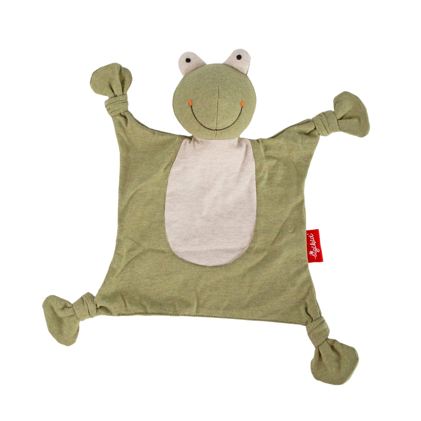 Frog | Organic Baby Comforter | Baby’s First Soft Toy