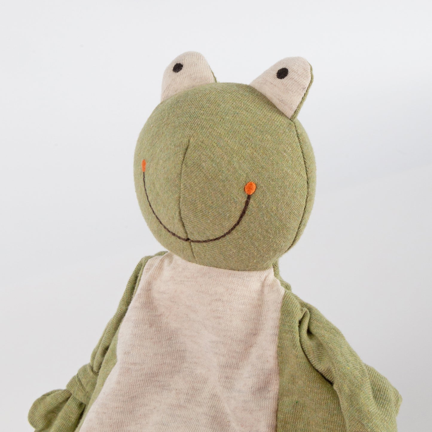 Frog | Organic Baby Comforter | Baby’s First Soft Toy