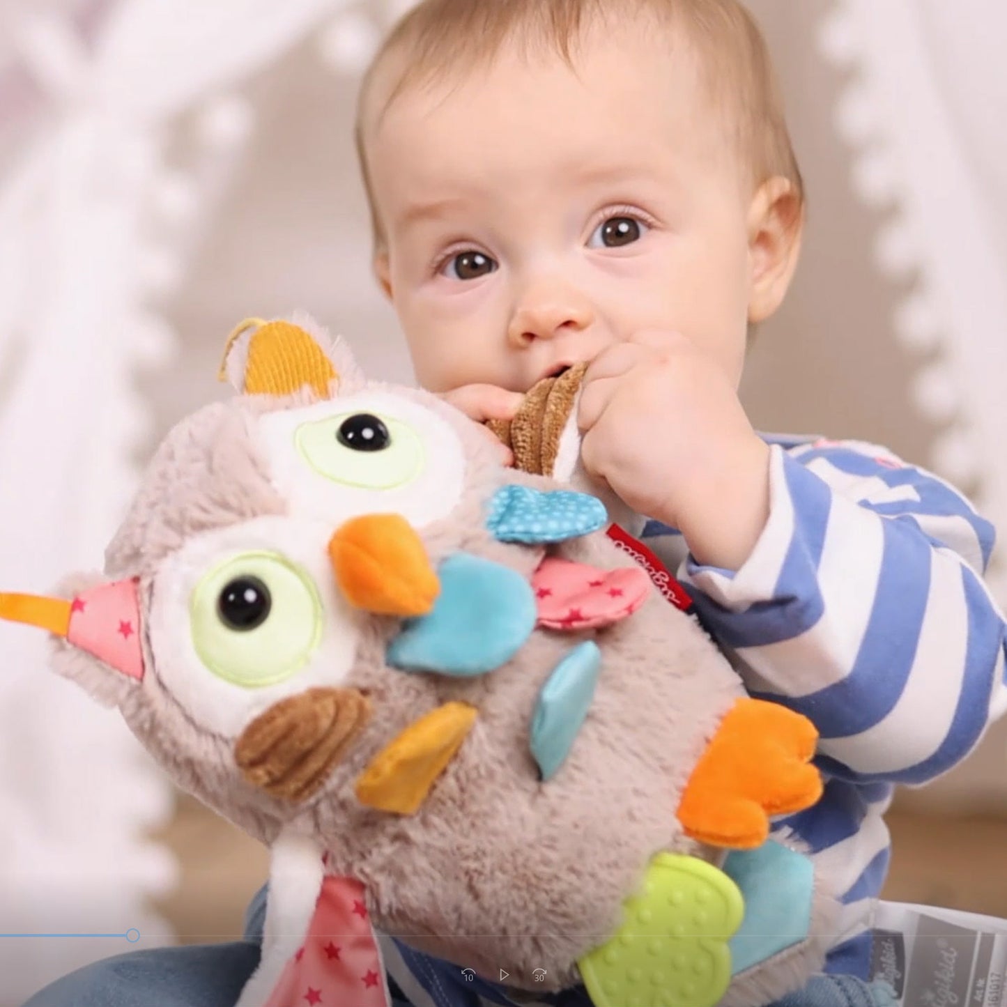 Owl | Baby Activity Toy | Baby’s First Soft Toy