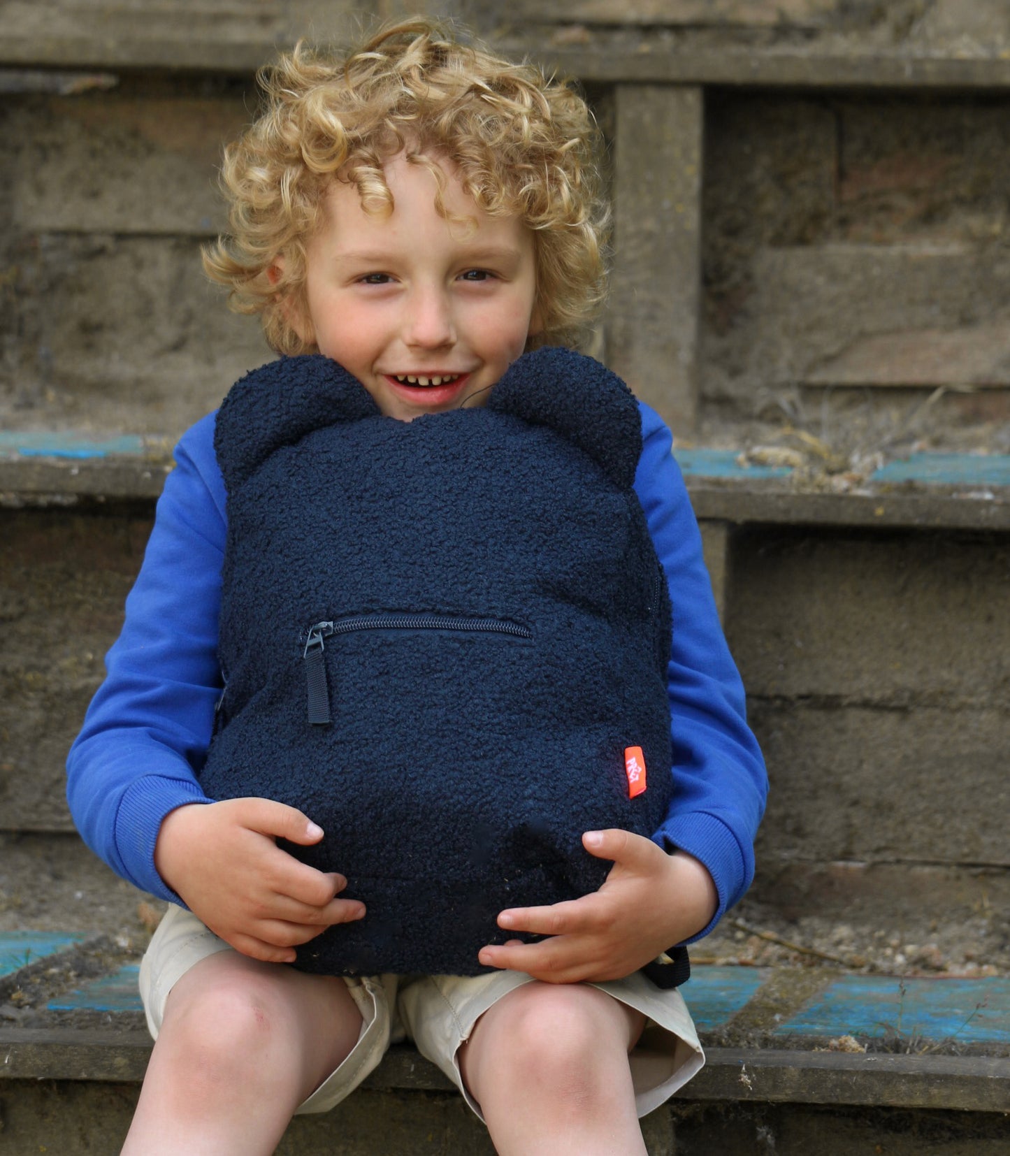 Navy - Buddies For Life | Mini Backpack | Kid’s Backpack for Creche, Nursery & School