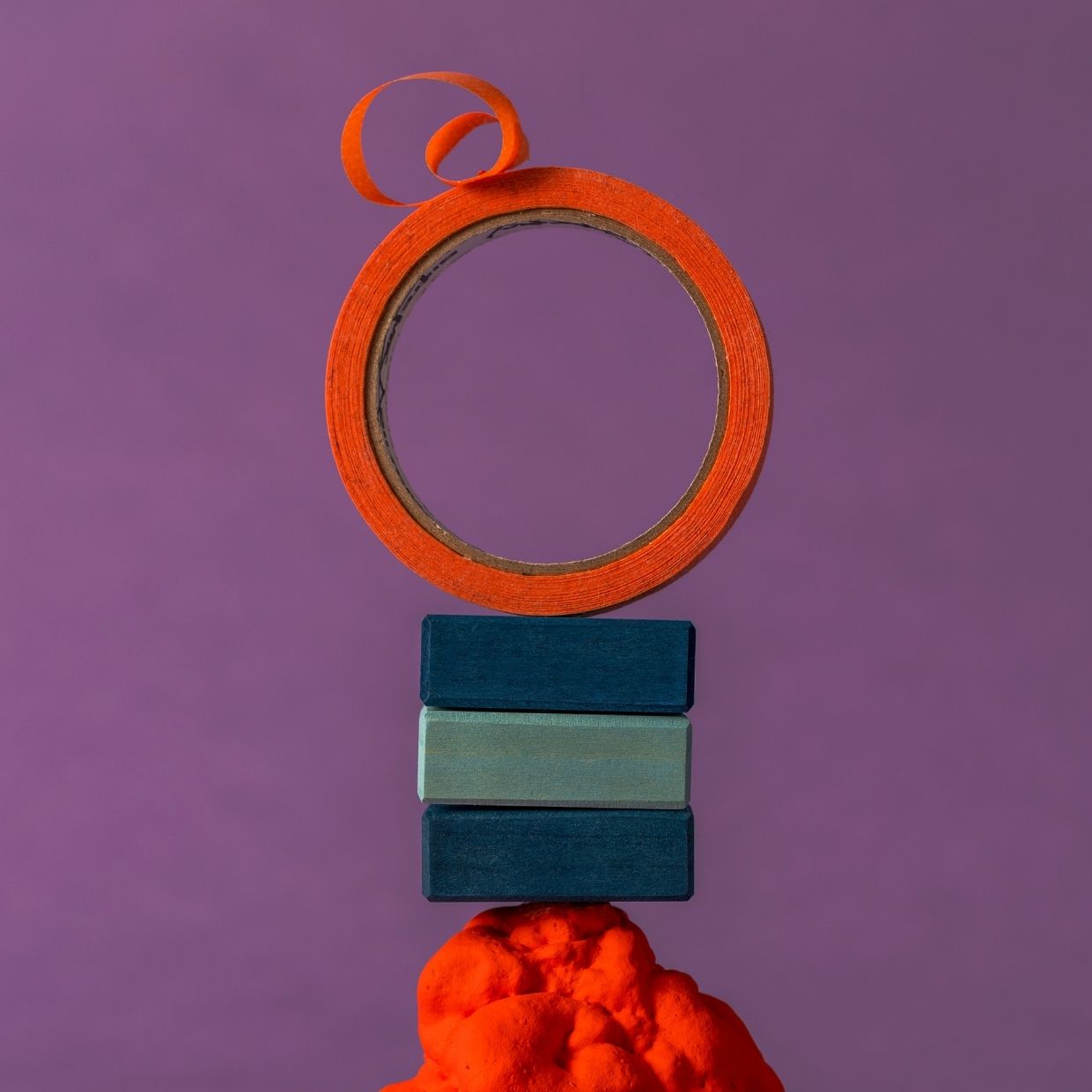 Small Building Set - Rhythm | Tiny Art Collection | Wooden Building Toy Set