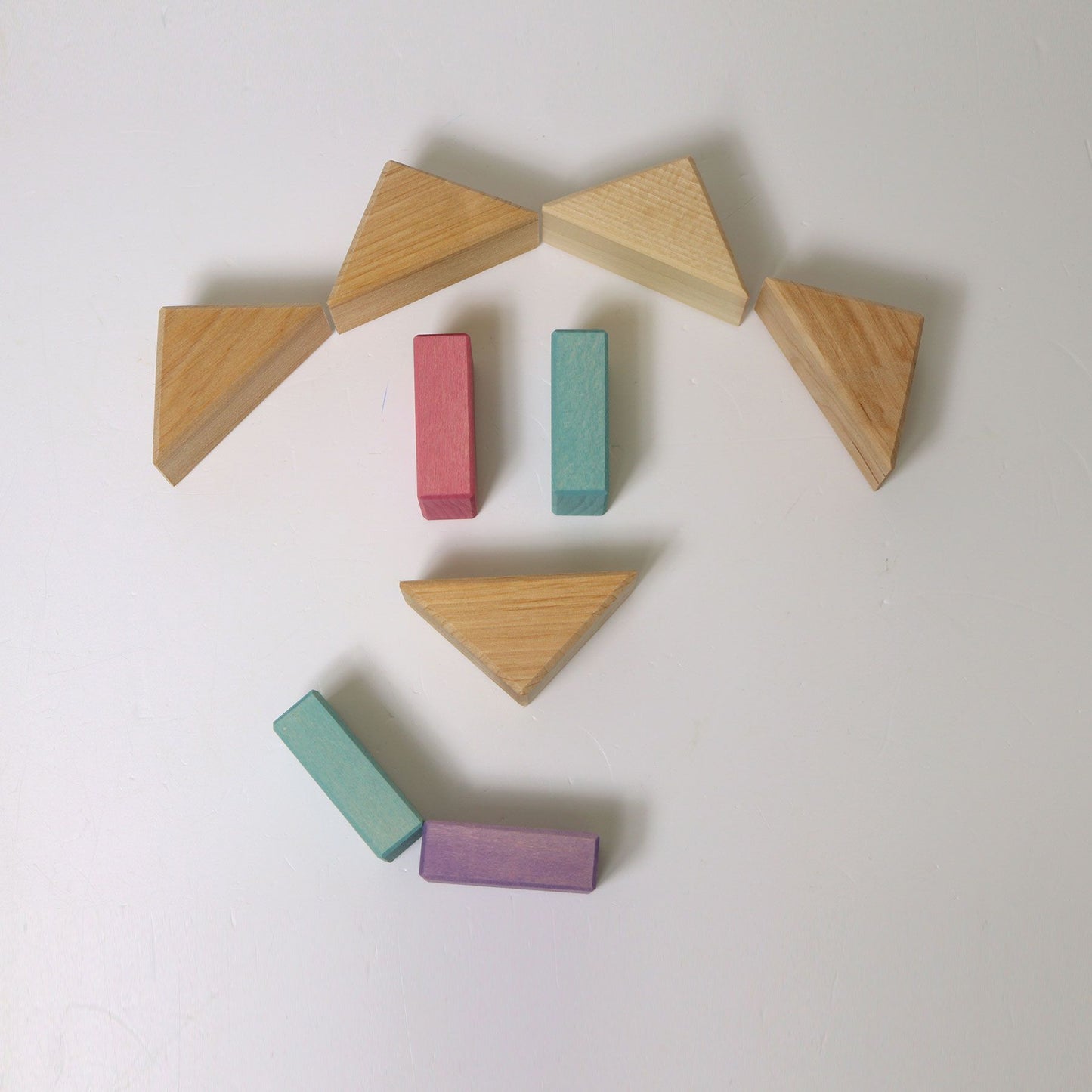 Pastel Duo | Building Set | Wooden Toys for Kids