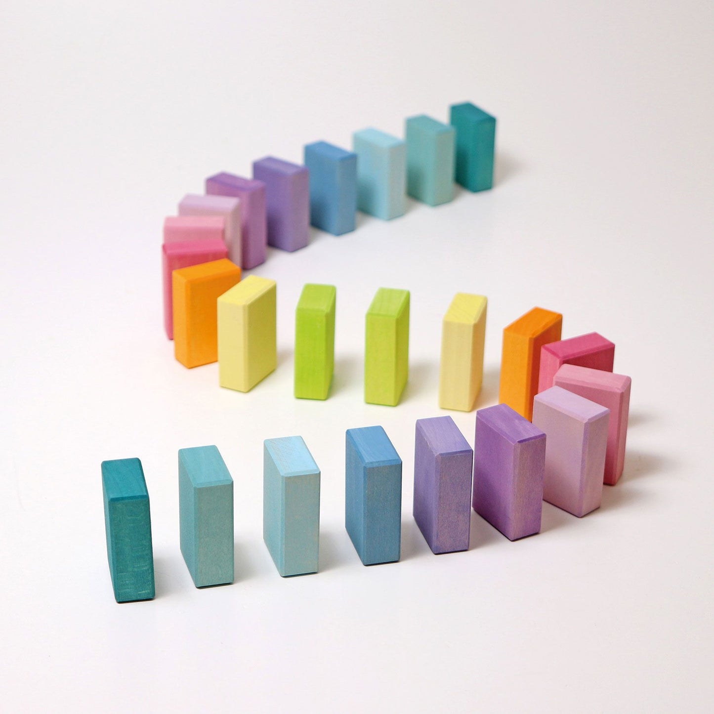 Pastel Duo | Building Set | Wooden Toys for Kids