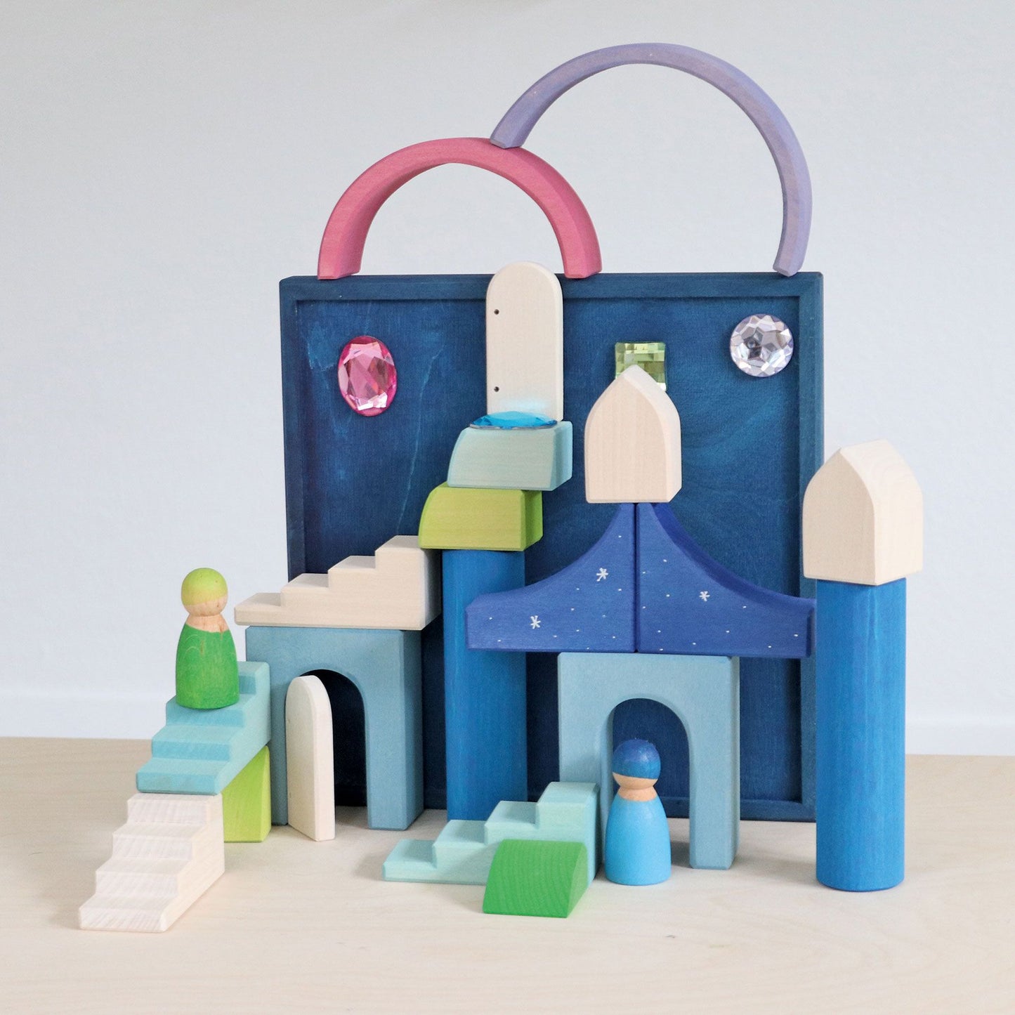 Building World Polar Light | Small World Playset | Wooden Toys for Kids | Open-Ended Play