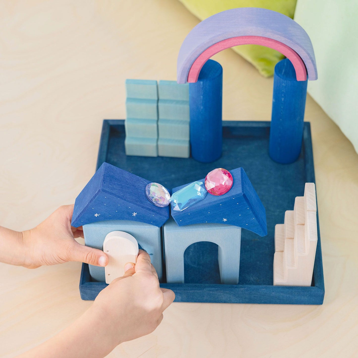 Building World Polar Light | Small World Playset | Wooden Toys for Kids | Open-Ended Play