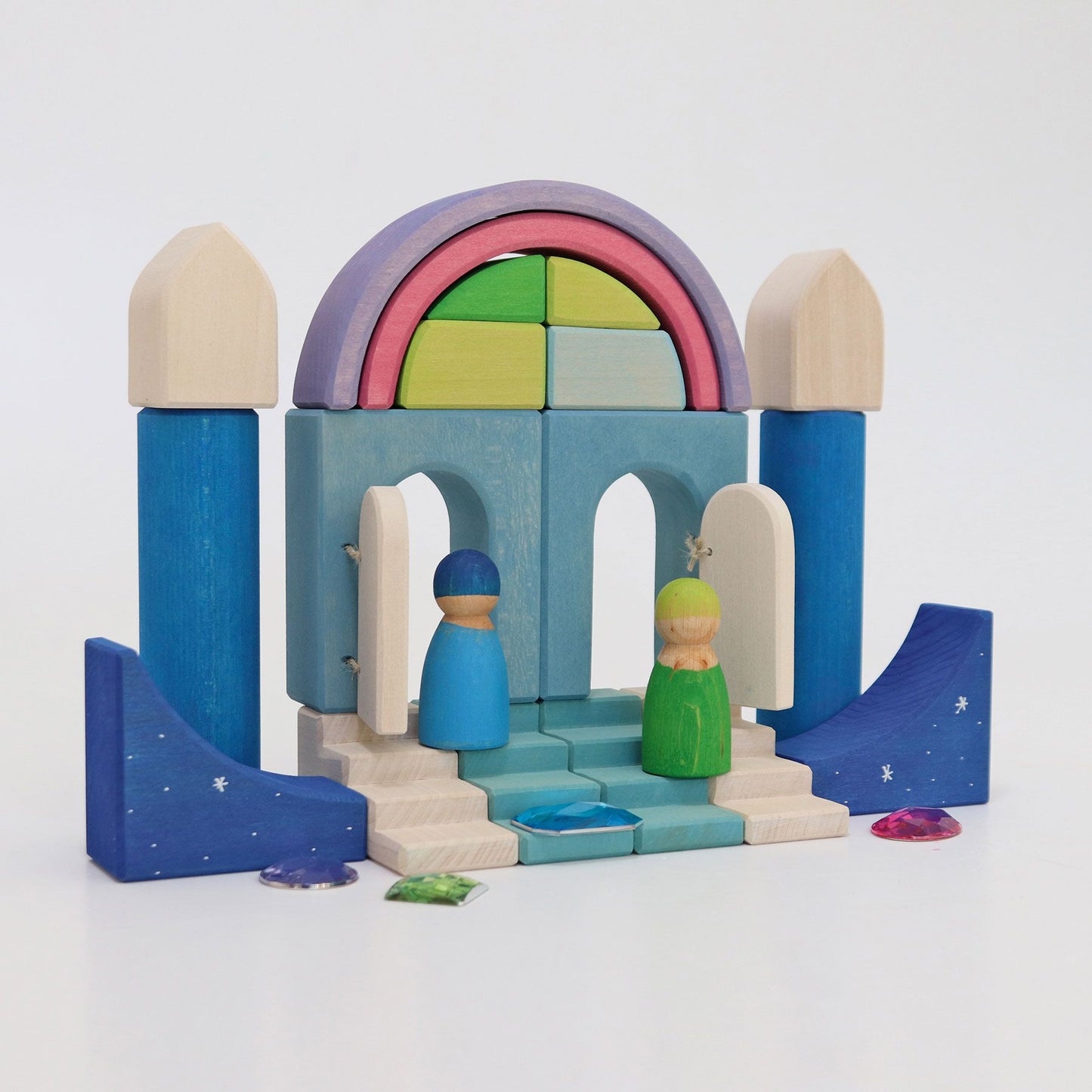 Building World Polar Light | Small World Playset | Wooden Toys for Kids | Open-Ended Play
