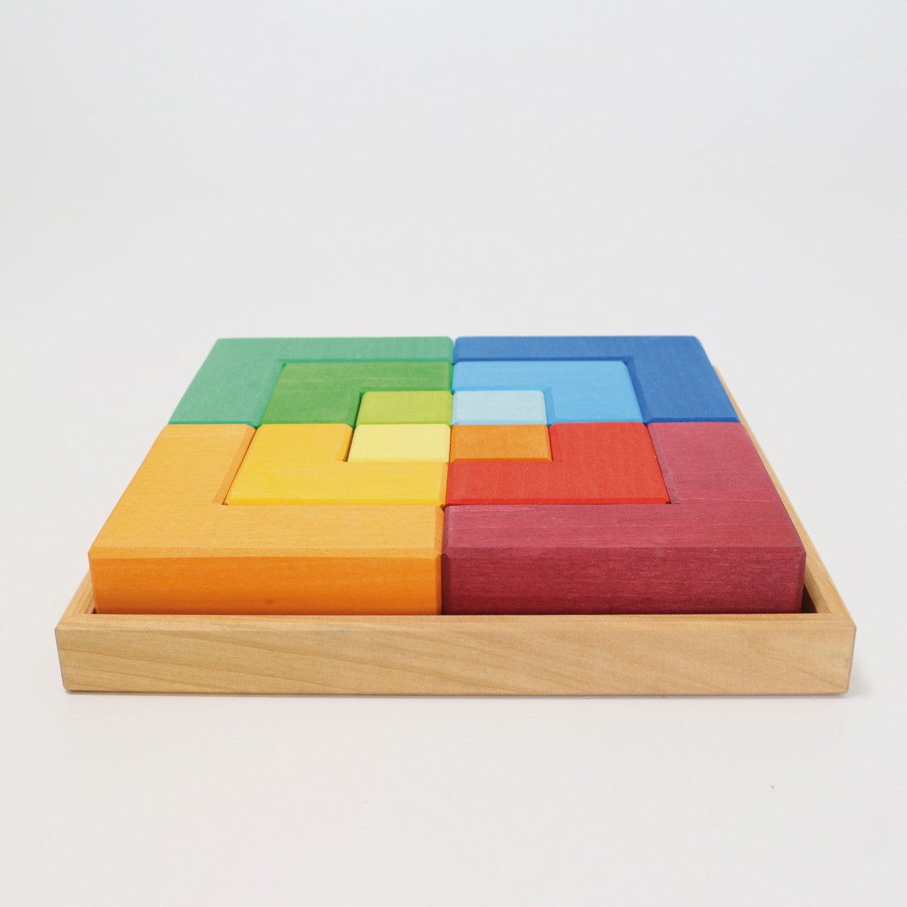 Wooden puzzle store x and square