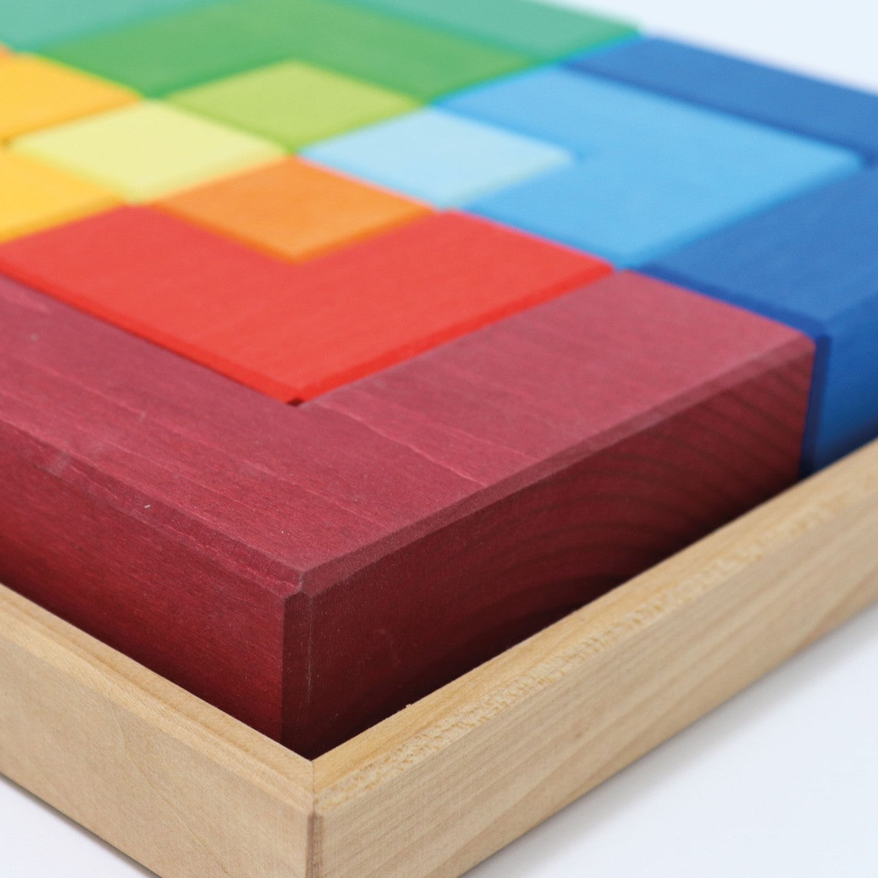 Large Square | Wooden Puzzle & Building Set