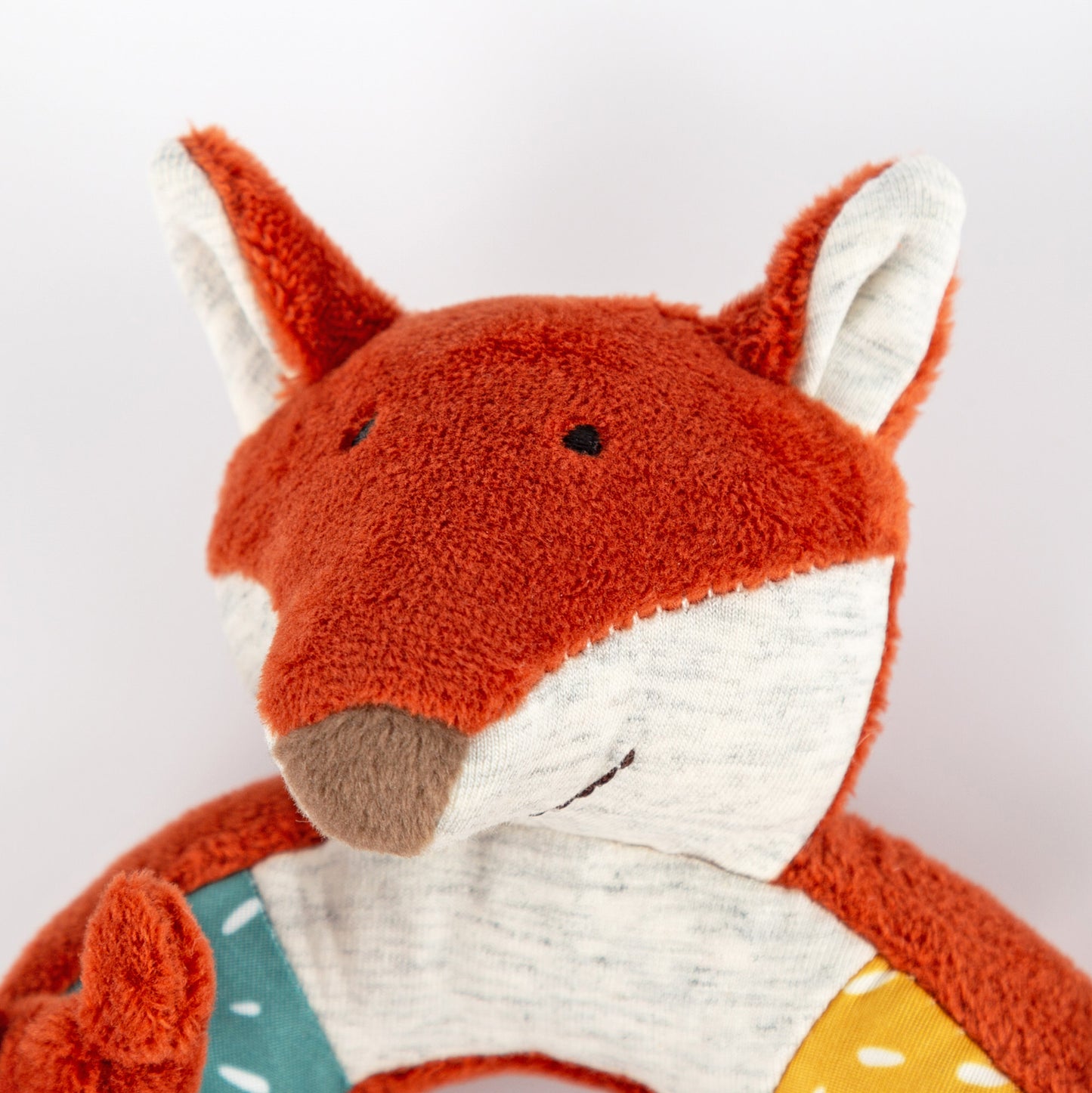 Fox | Clutching Toy & Rattle | Baby’s First Soft Toy