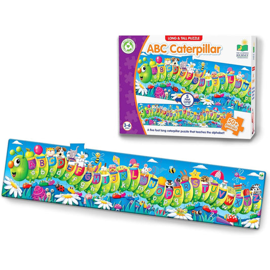 Long & Tall Puzzle - ABC Caterpillar | Jigsaw Puzzle For Kids