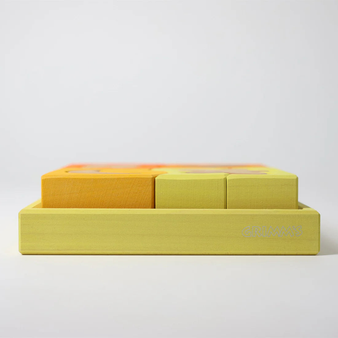 Building Set Yellow | Wooden Puzzle & Building Set