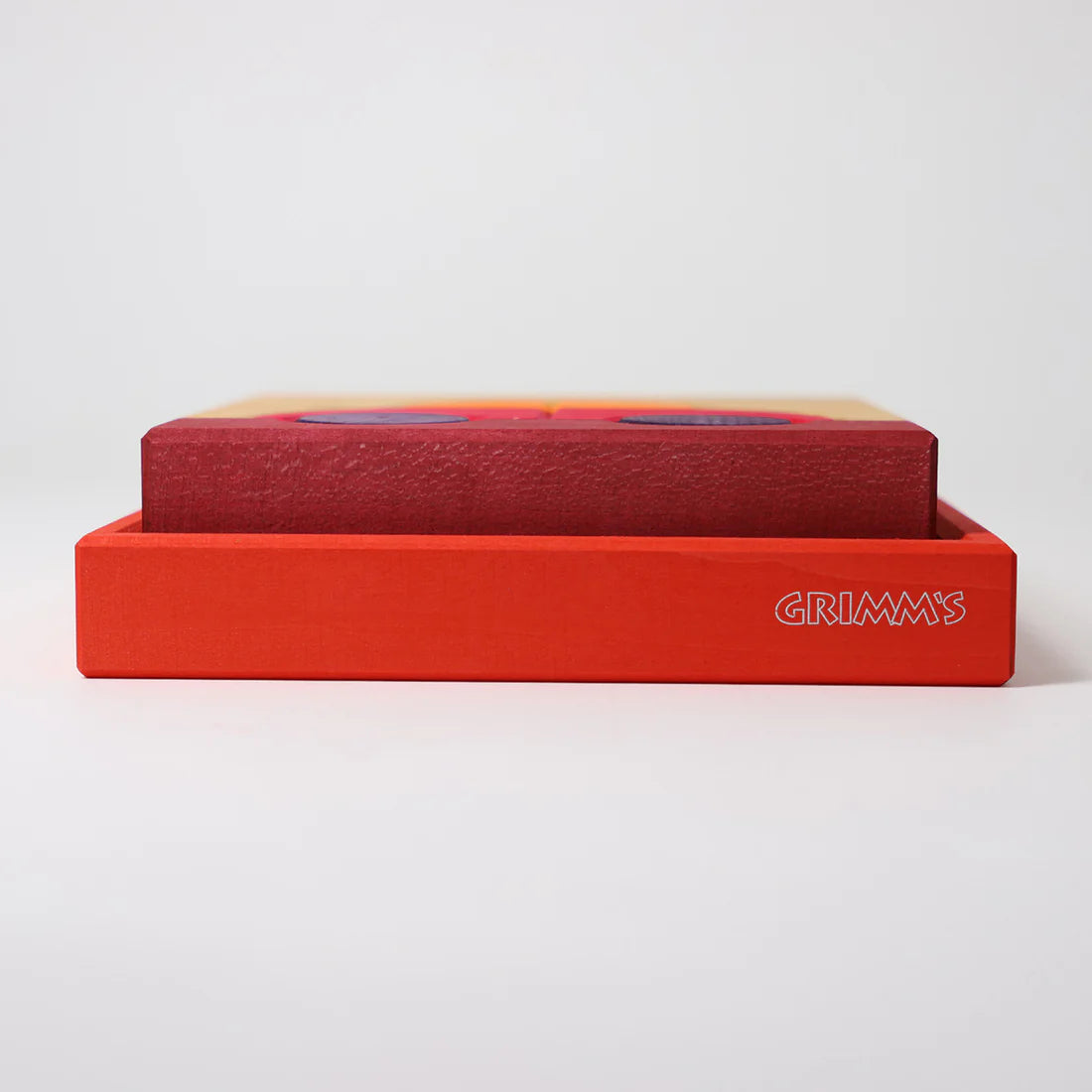 Building Set Red | Wooden Puzzle & Building Set