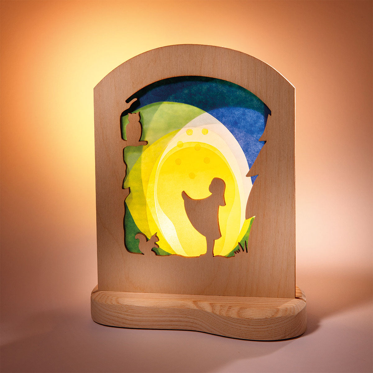 Colour Silhouette Startaler | Wooden Home & Seasonal Decoration