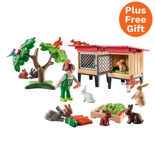 Rabbit Hutch | Country | Eco-Plastic | Open-Ended Play For Kids