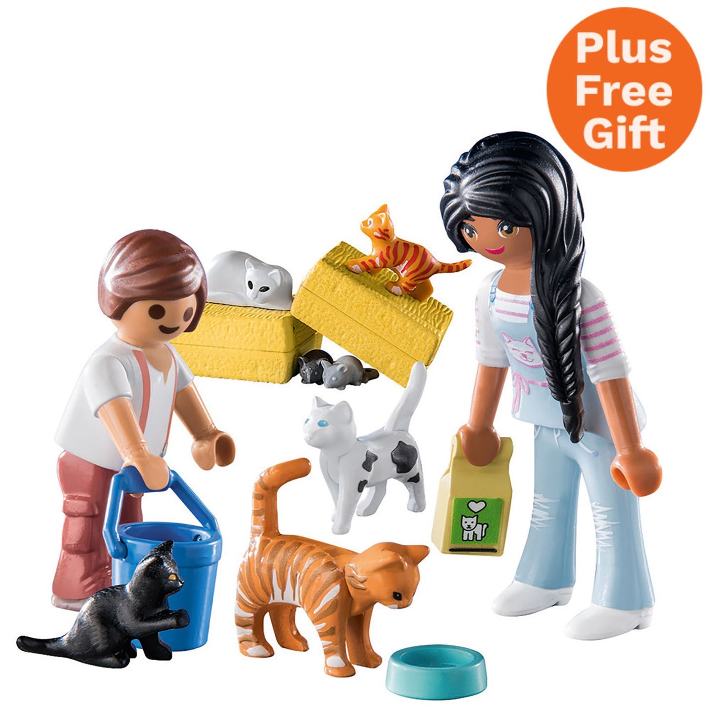 Cat Family | Country | Eco-Plastic | 4 - 11 Years