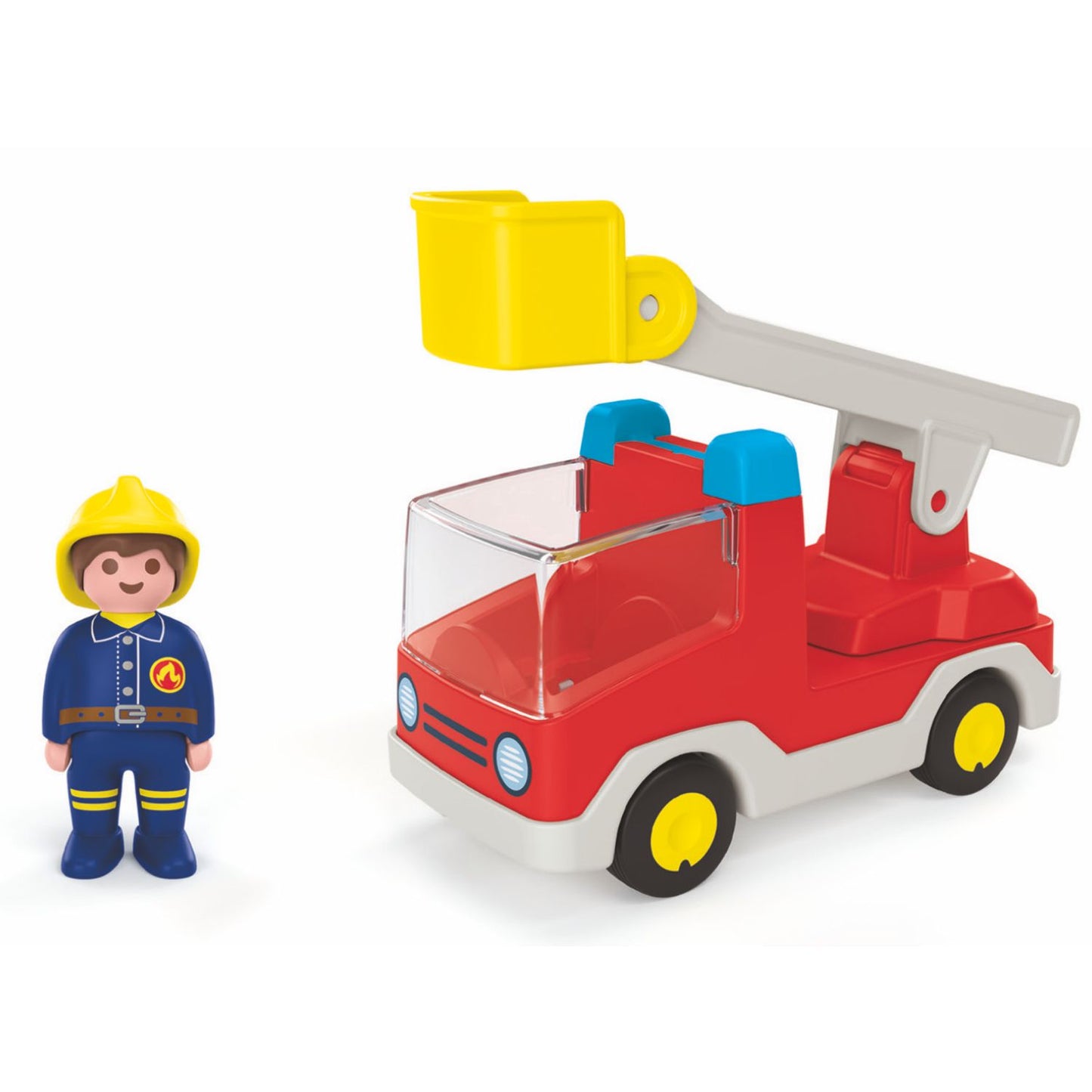 Ladder Unit Fire Truck | Junior | Eco-Plastic | 1 - 4 Years