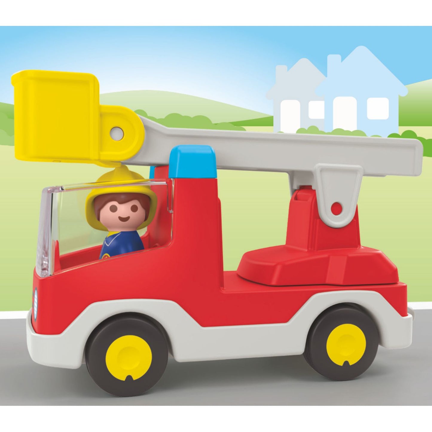 Ladder Unit Fire Truck | Junior | Eco-Plastic | 1 - 4 Years